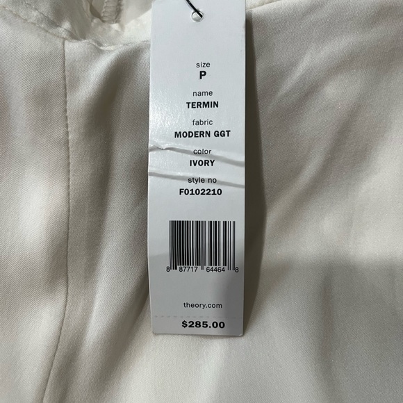 🔥HOST PICK!🔥NWT! Theory 100% Silk Termin pants - Picture 3 of 8